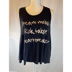 Dream Maker Risk Taker Heart Breaker Tank Shirt